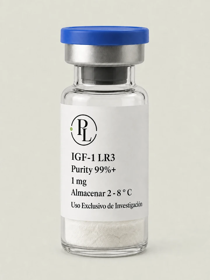 IGF-1 LR3 1 mg, vial de investigación