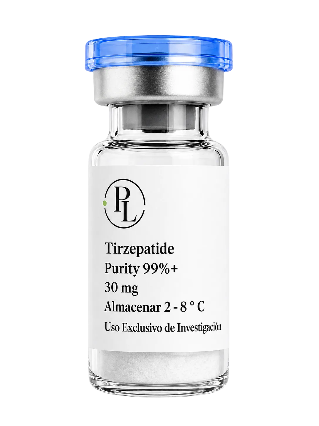 Vial de Tirzepatida 10 mg, 20 mg, 30 mg y 60 mg para investigación